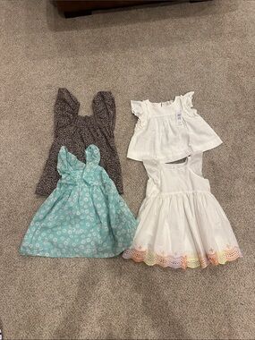 Gap Toddler Girls Dress and Top bundle 2T